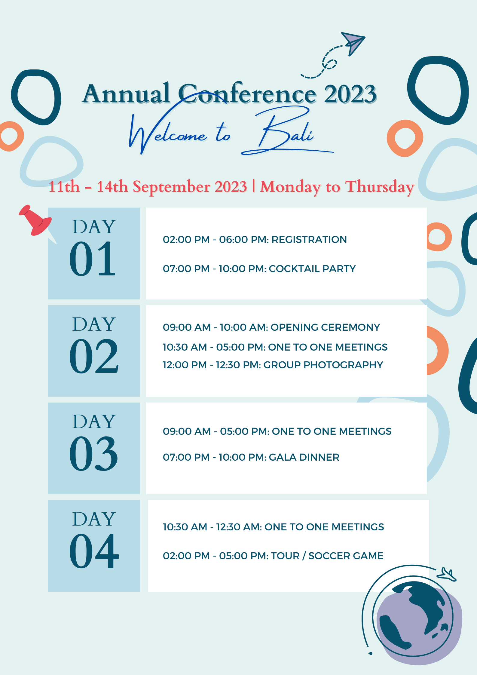 ANNUAL CONFERENCE - AGENDA- SEAJET & LINKBRIDGE (1)